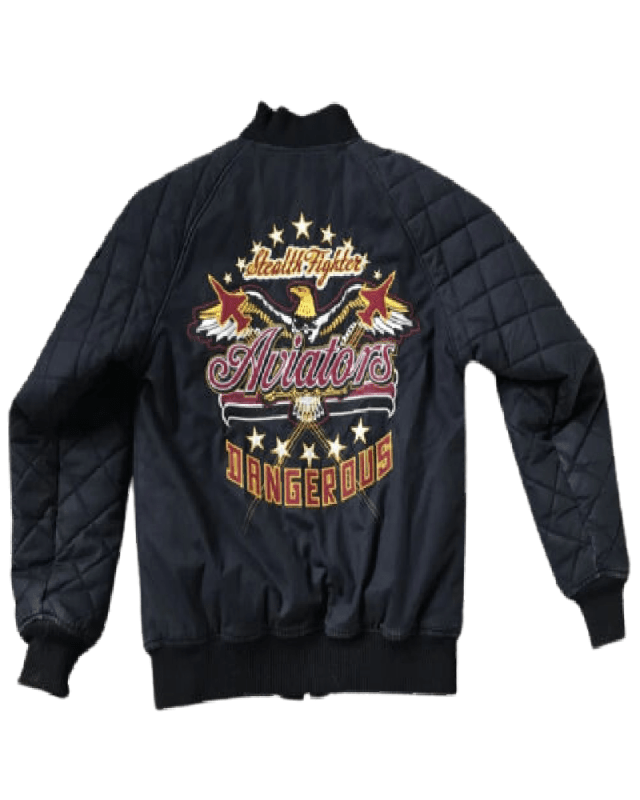 Top Gun Stealth Fighters Bomber Jacket